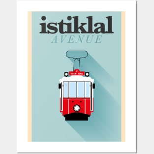 Istiklal Avenue Posters and Art